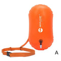 PVC pool Buoy Safety Buoy Tow Float Waterproof Air Bag With Waist Belt For rafting outdoor pool Swimming pool Safety Suppli