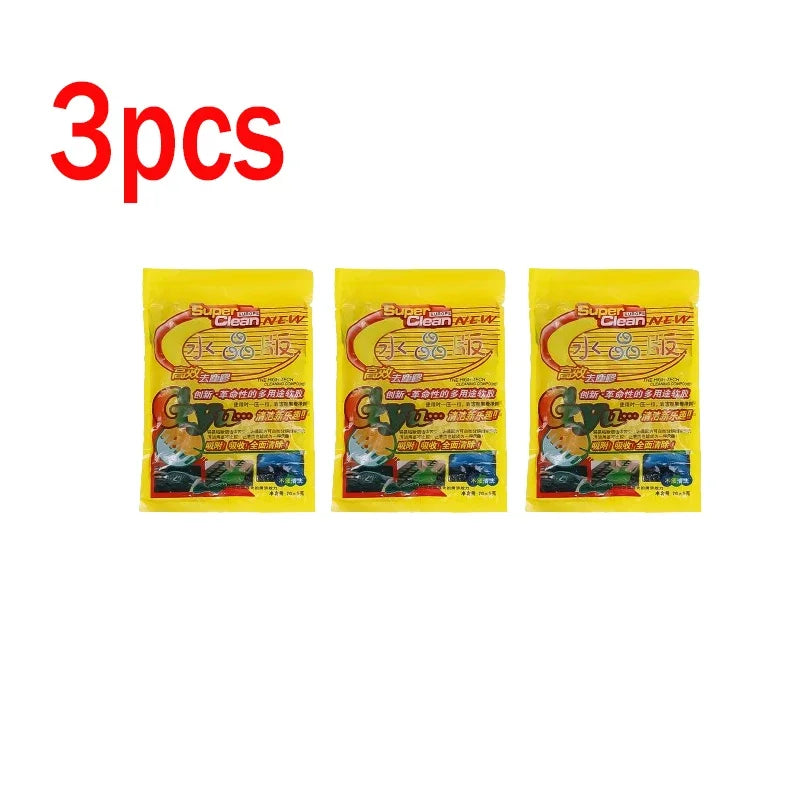 1-5pcs Car Cleaning Gel Reusable Keyboard Cleaner Gel Automobile Air Vent Dust Removal Gel Multiuse Dirt Cleaner Slime Auto