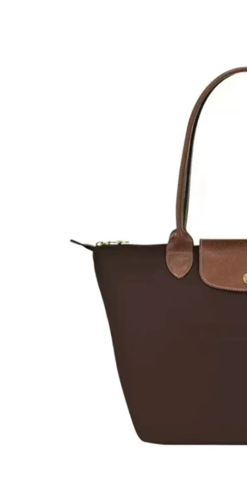 Excellent 2026 New Stylish Nylon Foldable Tote Bag Crossbody Shoulder Underarm Handbag Large Medium Small Sizes