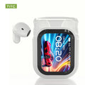 Bluetooth Auricles HTC NE20 True Wireless Earphone Bluetooth 6.0 TWS LCD Display HiFi Bass Sound Headphones Type C Choice