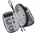 Cable Organizer Bag Double Layer Waterproof Portable Travel Digital Accessories for Power Bank Earphone Charger USB Cord Phone