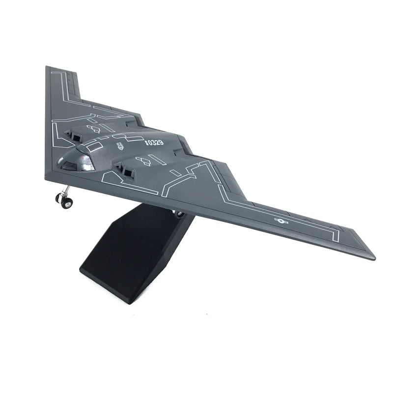 JASON TUTU 1/200 Scale Diecast Alloy Model B-2 Stealth and Strategic Bomber US Air Force Ghost B2 Fighter Military Collect gifts