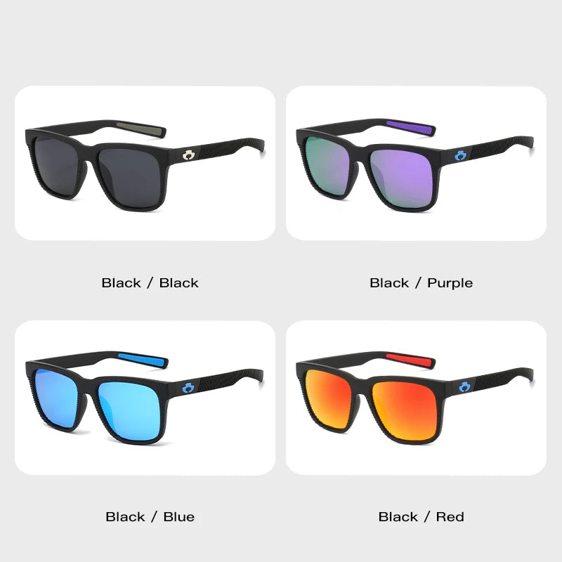 BLUE OTTER Polarized Sports Sunglasses UV400 for Cycling Fishing Running Driving Men Women Outdoor Eyewear with Box BT03