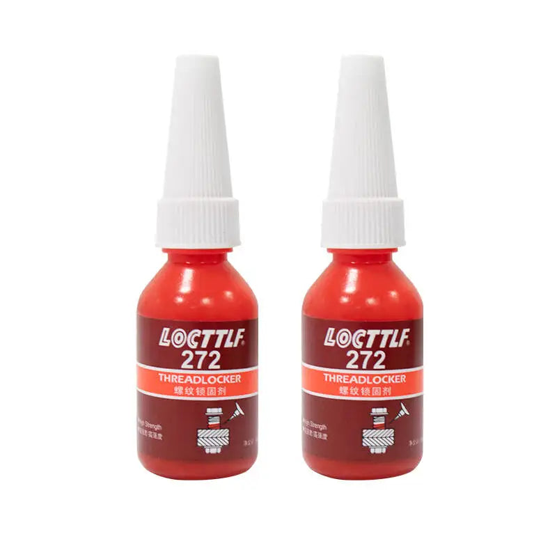 243 Blue 271 Red Thread Locking Anaerobic Adhesive 10ml, Permanent Locking, Fast Curing, Industrial Machinery Metal Fasteners