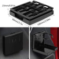 3PCS/Set Adjustable Folding Drink Holder Wearproof Car Cup Holder Universal Car Bottle Holder with Screws Tapes Waterproof Wall