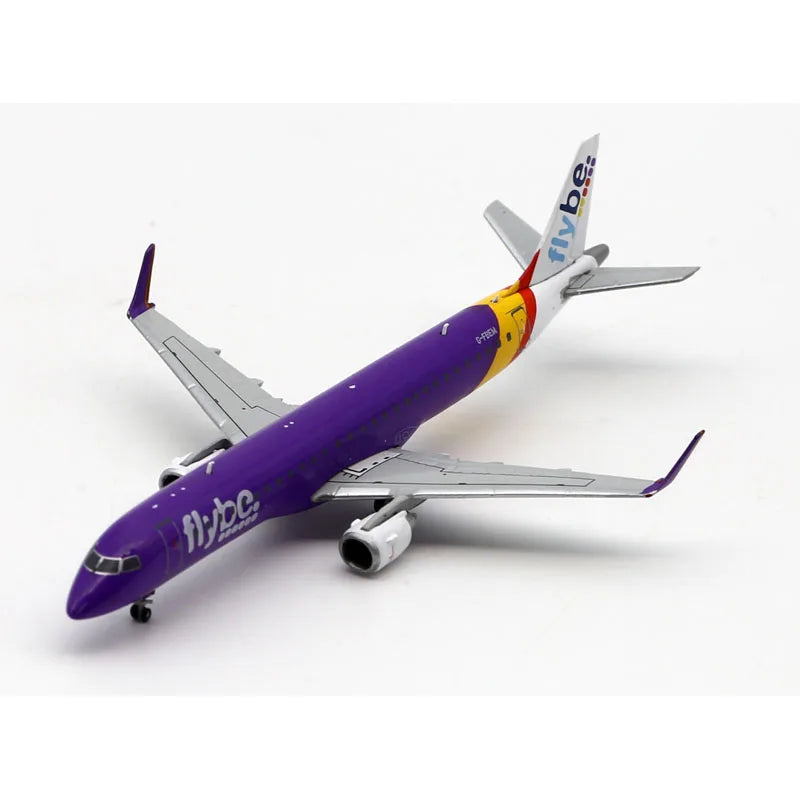 LH4233 Alloy Collectible Plane Gift JC Wings 1:400 Flybe Airlines Embraer ERJ 195 Diecast Aircraft Jet Model G-FBEM With Stand