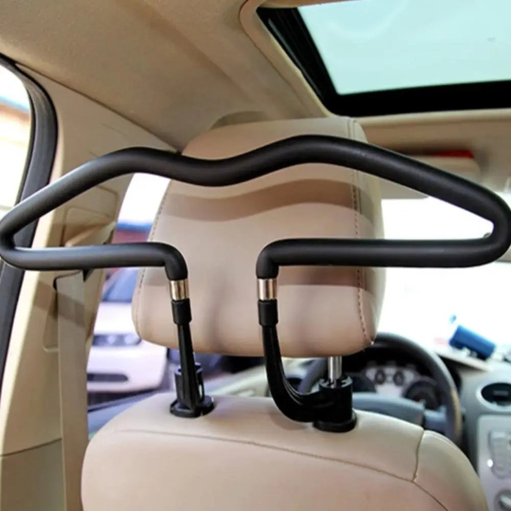 Universal Car Clothes Hanger Seat Back Headrest Mount Suit Coat Garment Holder Stainless Steel Auto Interior Accessories