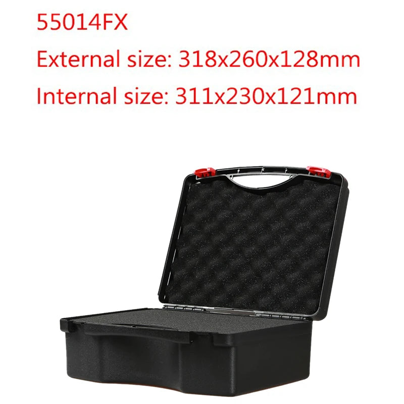Suitcase Tool Box Professional With Spong Complete Toolbox Cases Portable Plastic Tool Case Safety Equipment Instrument Case