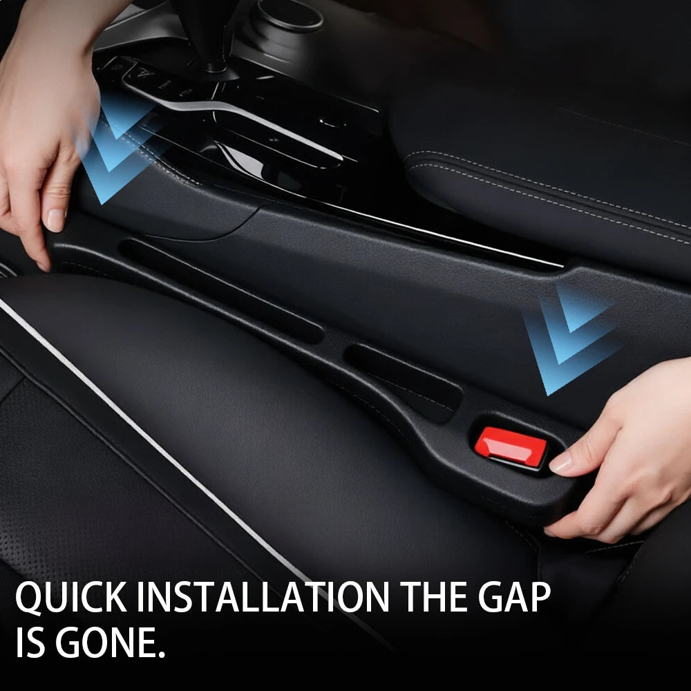 2026 new  2pcs Car Seat Gap Filler for Various Vehicle Models - Interior Trim Accessories for Seat Gaps