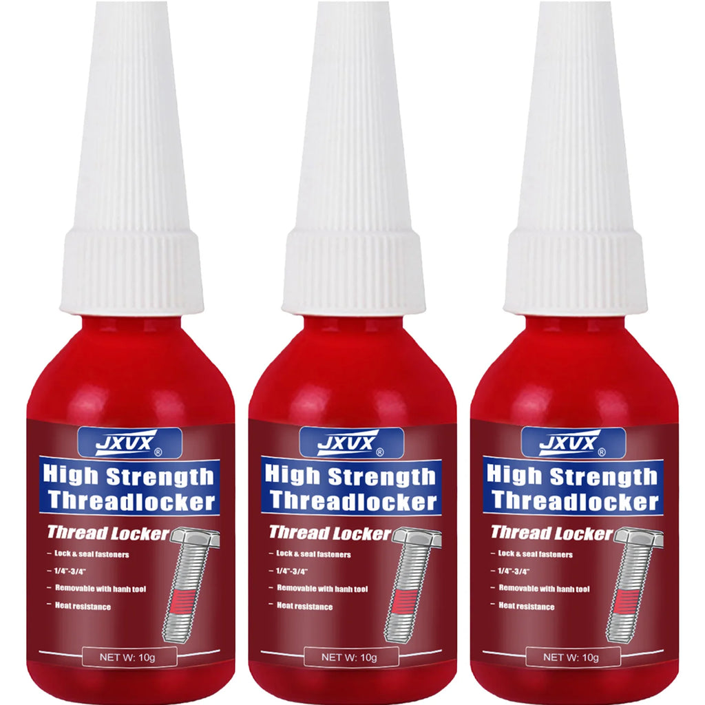 lock tight Thread Blue Thread Locking Agent, Medium Strength Blue Anaerobic Adhesive for Fixing Screws and Nuts, Anti-Loosening, Anti-Corrosion, Oil Resistant, Loctite Removable Loosening/Corrosion.