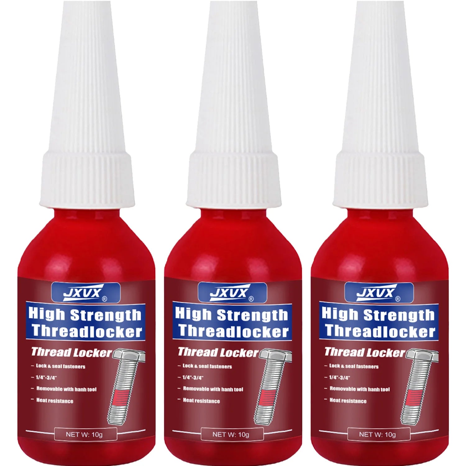 lock tight Thread Blue Thread Locking Agent, Medium Strength Blue Anaerobic Adhesive for Fixing Screws and Nuts, Anti-Loosening, Anti-Corrosion, Oil Resistant, Loctite Removable Loosening/Corrosion.