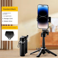Newly Upgraded Design Mini Bluetooth Portable Telescopic Multifunctional Tripod Phone Selfie Stick with Key Chain