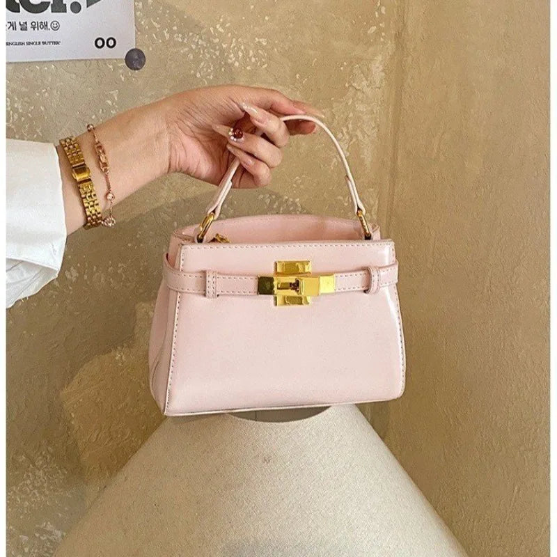 Trendy Diaper Bag Fashionable High End Minimalist Crossbody Bag For Ladies Shoulder Bag Leather Large Capacity