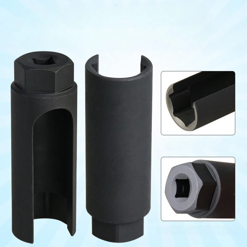 1PCS Universal 14-24mm 1/2" Drive Oxygen Sensor Socket Wrench Lambda Sensor Removal Installation Tool Car Accessories