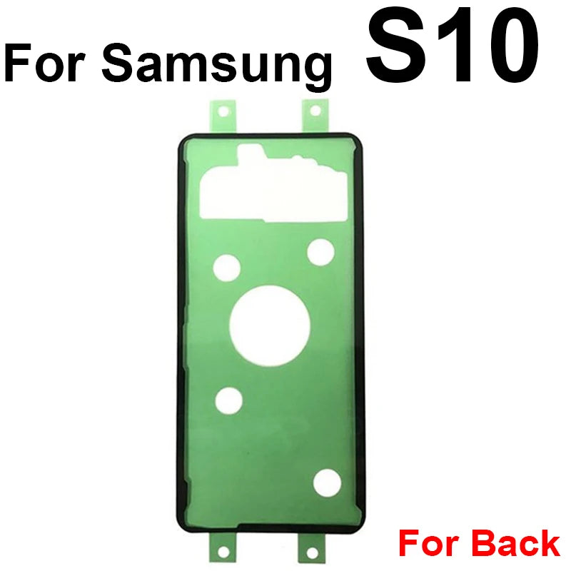 LCD Screen Back Cover Battery Camera Lens Sticker Full Set Adhesive Tape For Samsung Galaxy S10 S10e S10 Plus 5G Adhesive Repair
