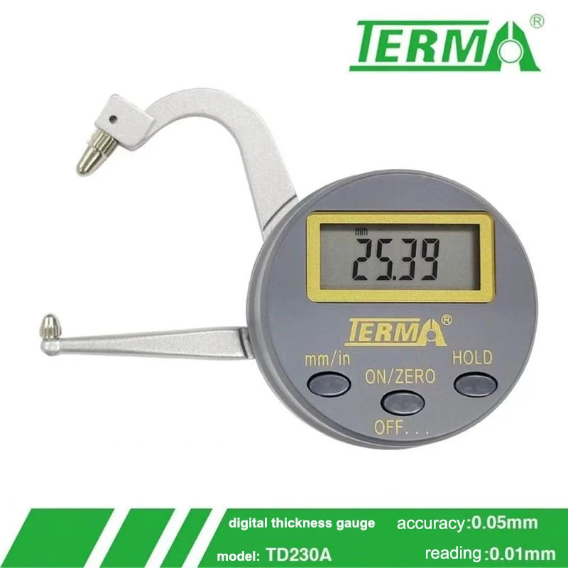 0-25mm 0.01mm Digital Thickness Gauge Digital Jewel Gauge GEM Tools Digital Caliper 0-15mm Dial Thickness Caliper Snap Gauge
