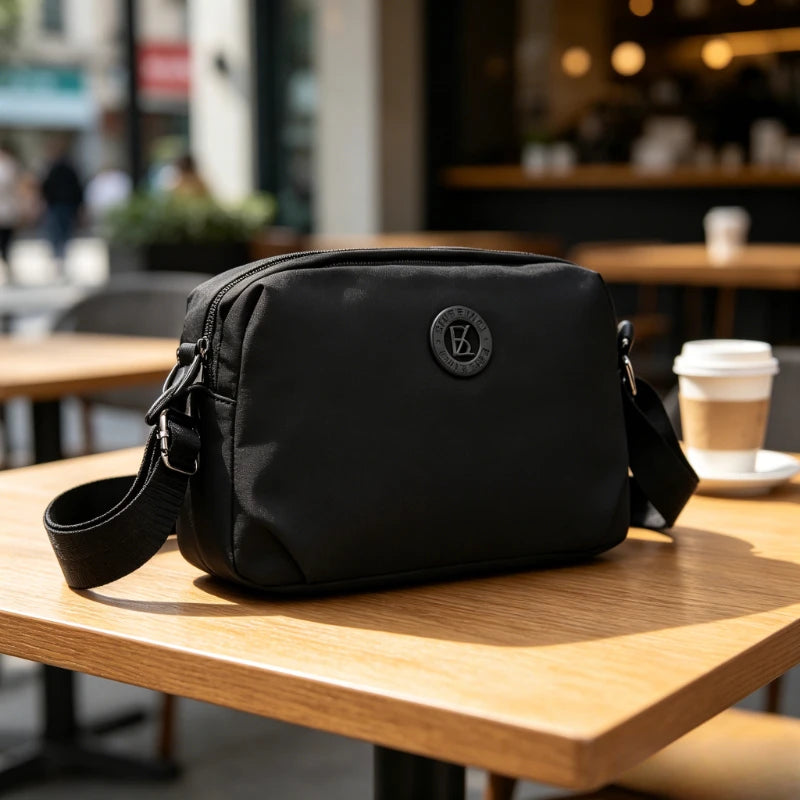 Crossbody Bag for Women Waterproof Nylon Multi Pocket Adjustable Strap Casual Daily Commute Travel Lightweight Outdoor Daily Use