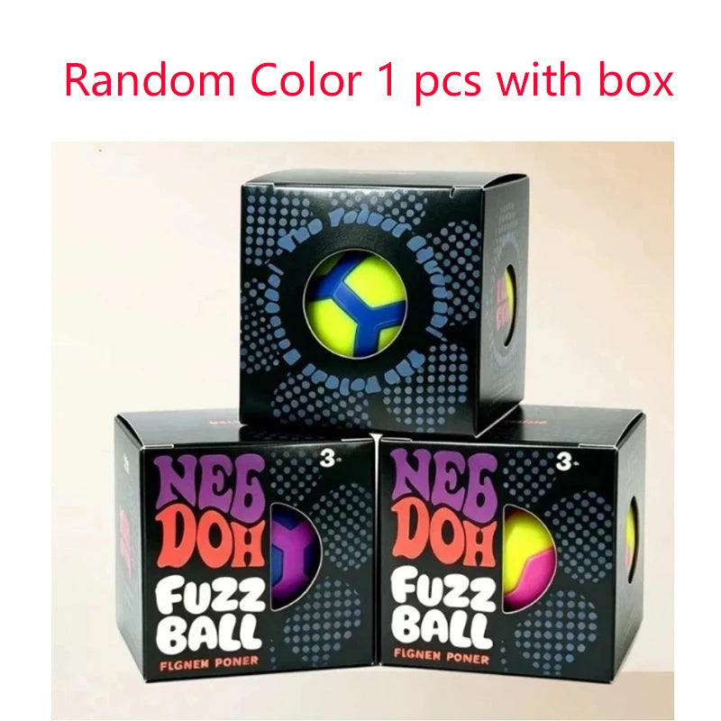 NeeDoh Squishy Schylling Atomic ///Stress Relief Ball Squishies Blind Box Party Gift Stress Relief Toy Sensory NeeDoh Fidget Toy
