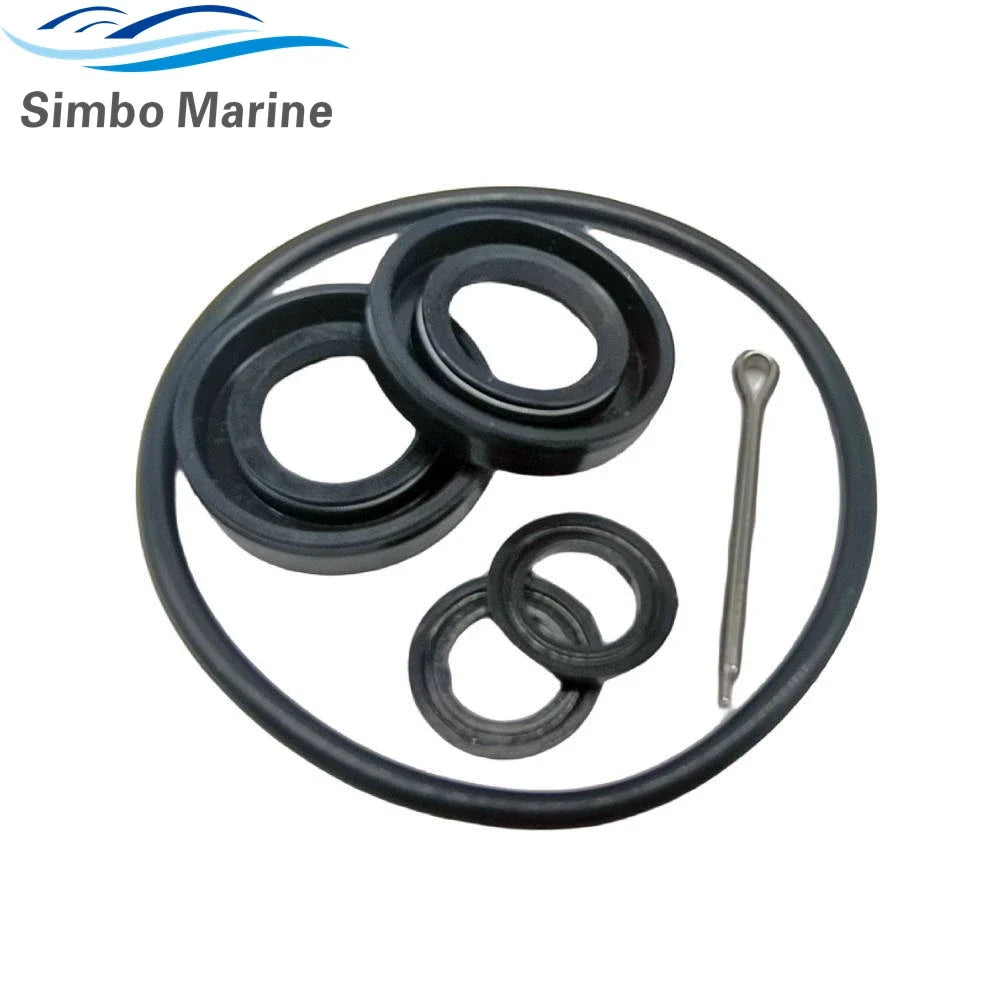 Outboard Lower Unit Gearcase Propeller Shaft Seal Kits for Suzuki 2 4str DT9.9 DF8 DF9.9 DF15 09289-17L02 09289-17006