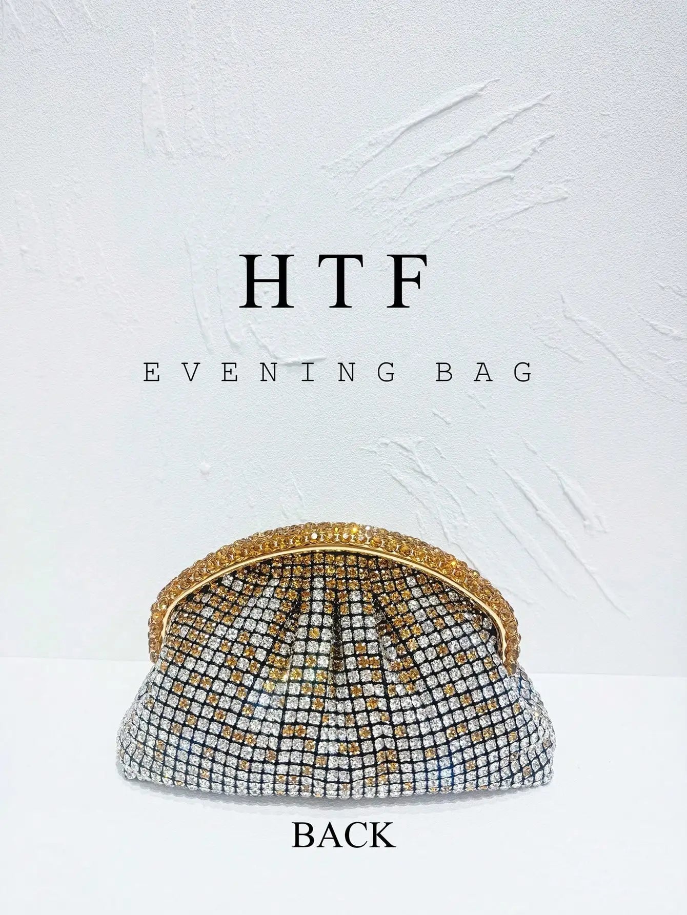 Shiny Diamond Encrusted Evening Clutch Wallet Women's Handbag Dinner Party Diamond Dumpling Party Dinner Bag