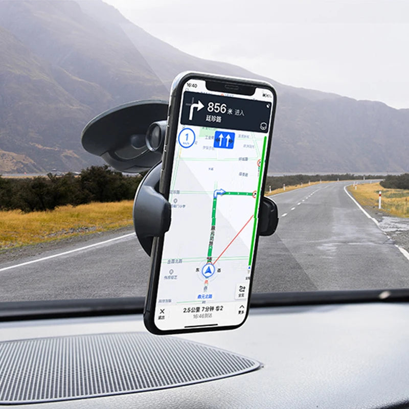 Universal Mobile Car Phone Holder for Phone In Car Holder Windshield Cell Stand Support Smartphone Voiture Mobile Phone Holder