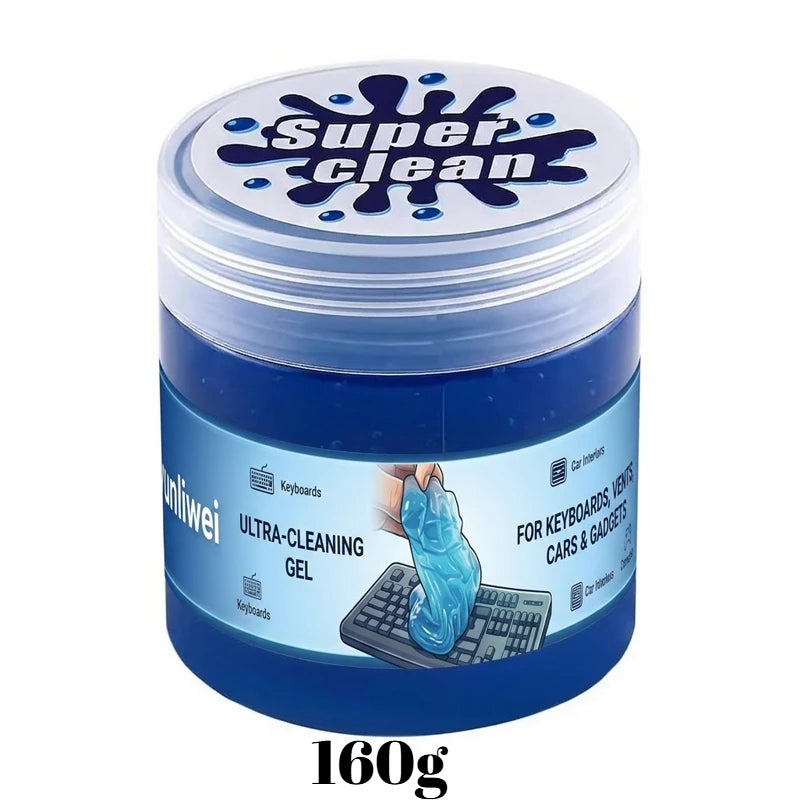Car Air Vent Cleaner Gel Universal Dust Removal Putty Keyboard Detailing Slime Home Office Electronic Cleaner Cleaning Yunliwei