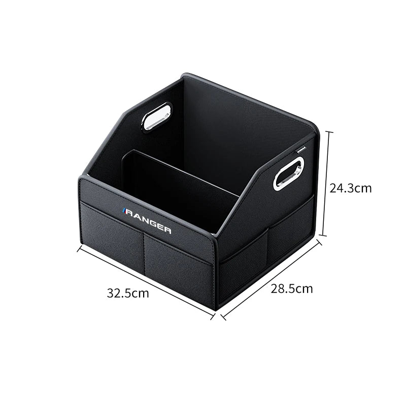 Car Trunk Storage Box For Ford Ranger T9 T7 T1 Raptor Stowing Tiding Storage Bag Car Storage Box & Organizer Auto Accessories