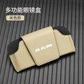 Car Sun Visor Leather Auto Sunglasses Clip Glasses Holder case Storage for RAM 1500 TRX 2500 3500 Rampage 1200 700 ProMaster EV