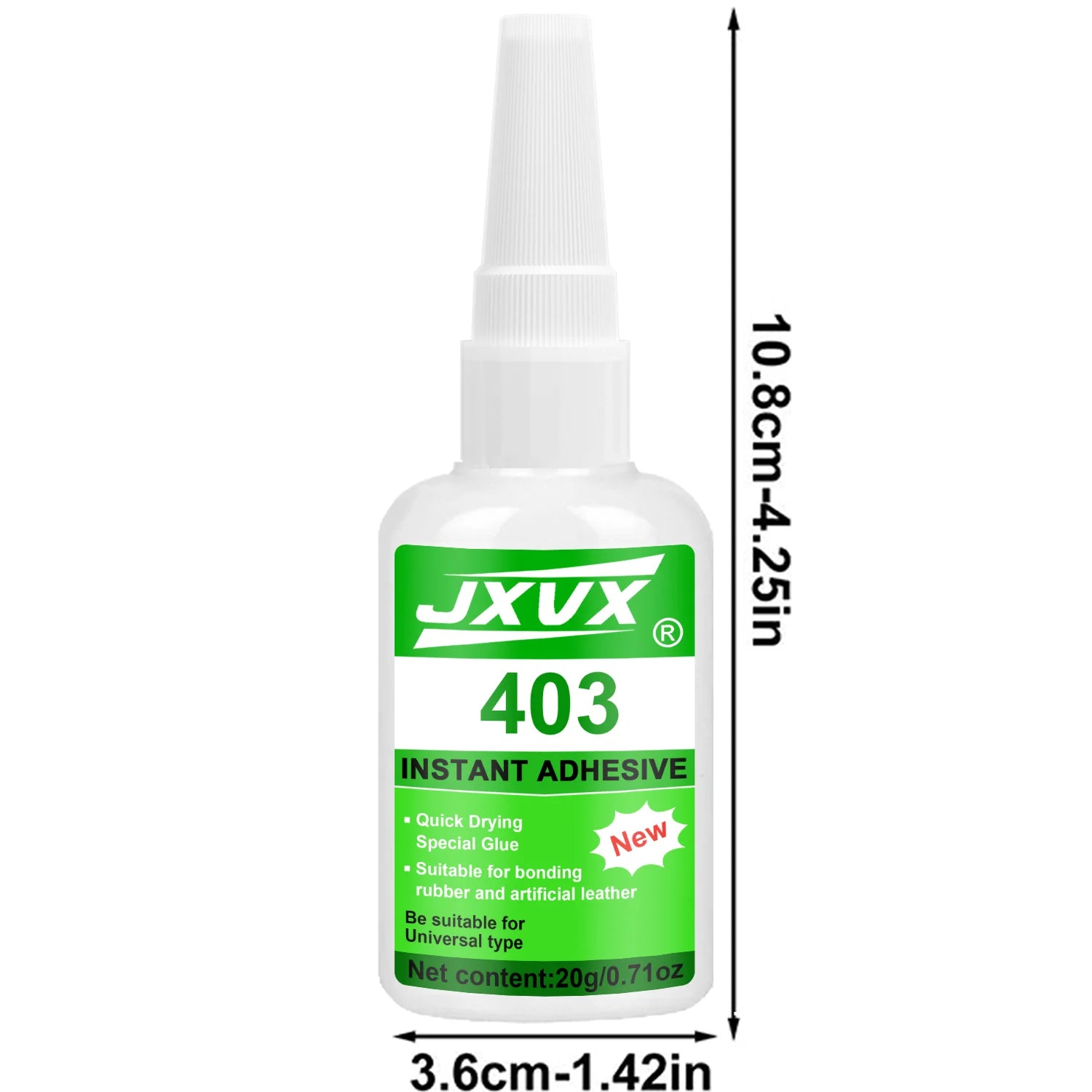 Shoe glue, sole repair, heavy-duty superglue, multipurpose instant cyanoacrylate adhesive, hose, quick-drying and waterproof, for leather shoes, sneakers, heels, and bags.