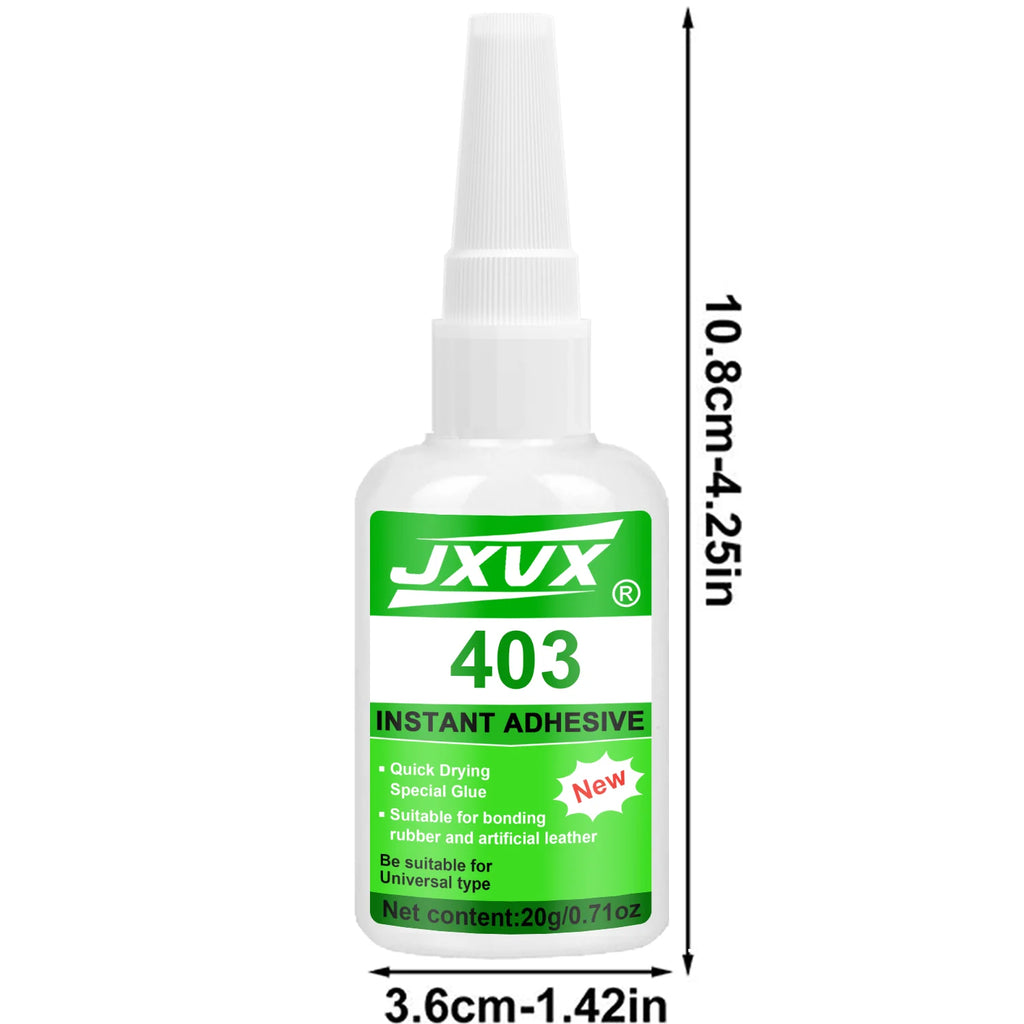 Shoe glue, sole repair, heavy-duty superglue, multipurpose instant cyanoacrylate adhesive, hose, quick-drying and waterproof, for leather shoes, sneakers, heels, and bags.