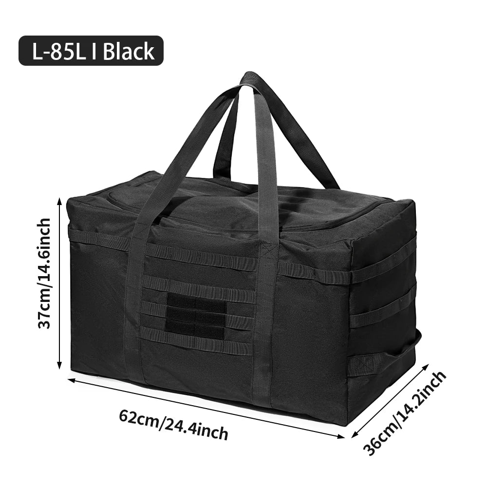 Luggage Duffel Bag Camping Storage Tactical Large Bags Camping Hiking Travel Mountaineering Trip Utility Gym Weekend Dufflel Bag