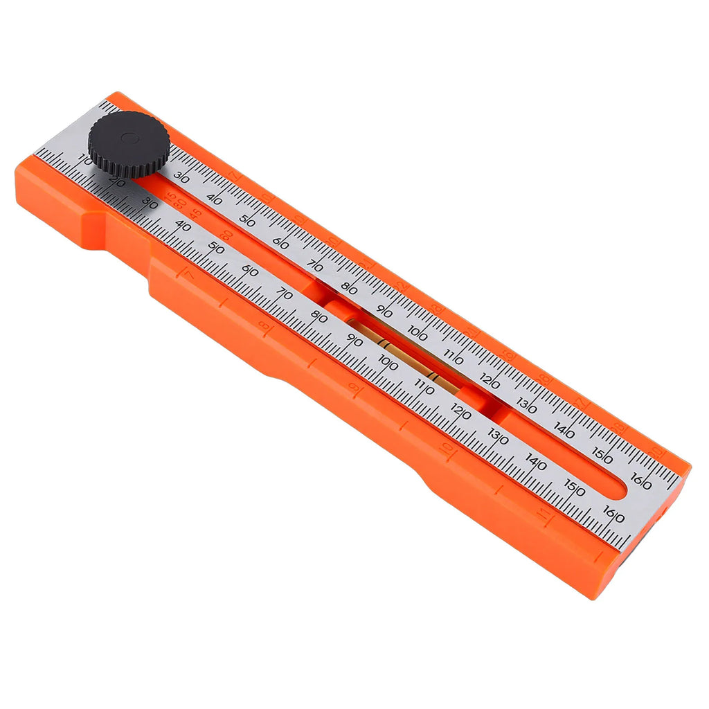 Adjustable Marking Protractor Multi Angle Ruler Foldable Depth Measuring Tool Level Gauge for Woodworking Precise Leveling Posit