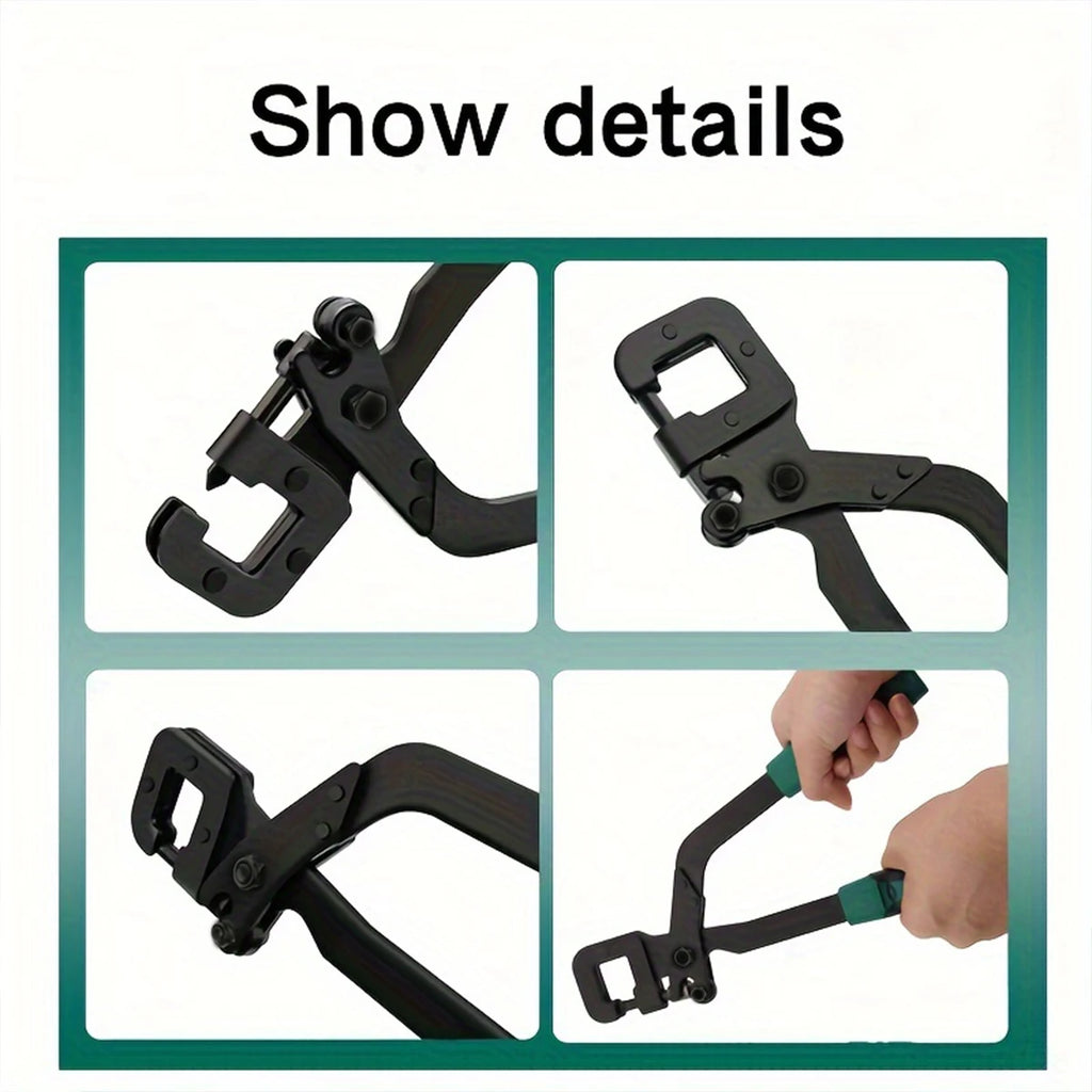 1pc keel pliers light steel keel rivet-free pliers one-handed professional ceiling drilling pliers multi-functional special tool