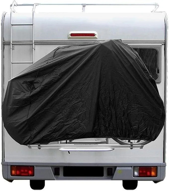 Caravan Rear Mount Bicycle Cover For 1 Or 2 Bikes Camping Accessories For Caravans And Motorhomes