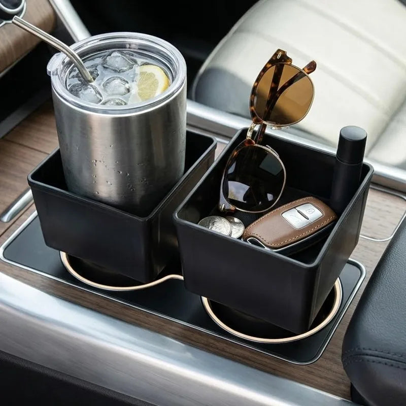 Car Storage Cup Holder Car Center Console Box Baby Bottle Storage Box Center Console Storage Pouch Seat Pouch