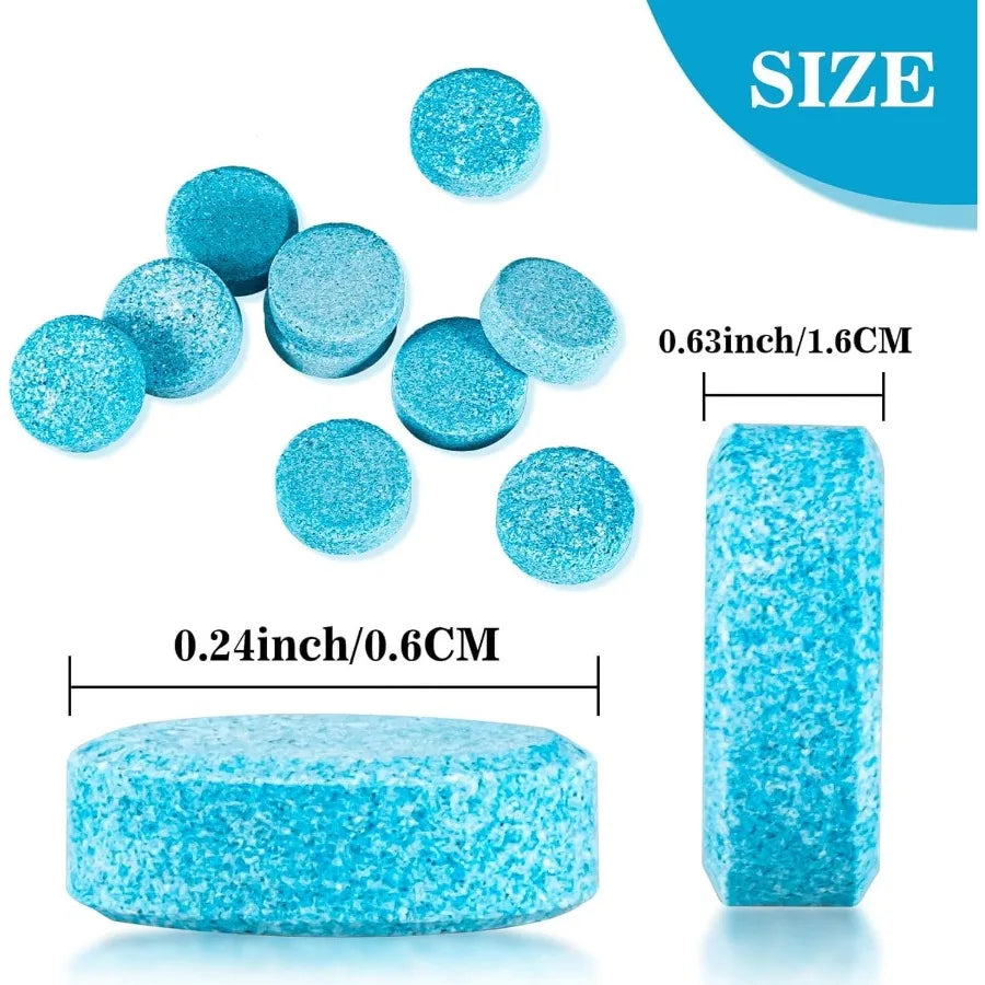 50/100/200Pcs Car Windshield Washer Tablets  Glass Cleaner Concentrate Fluid Car Windshield Cleaner Automotive