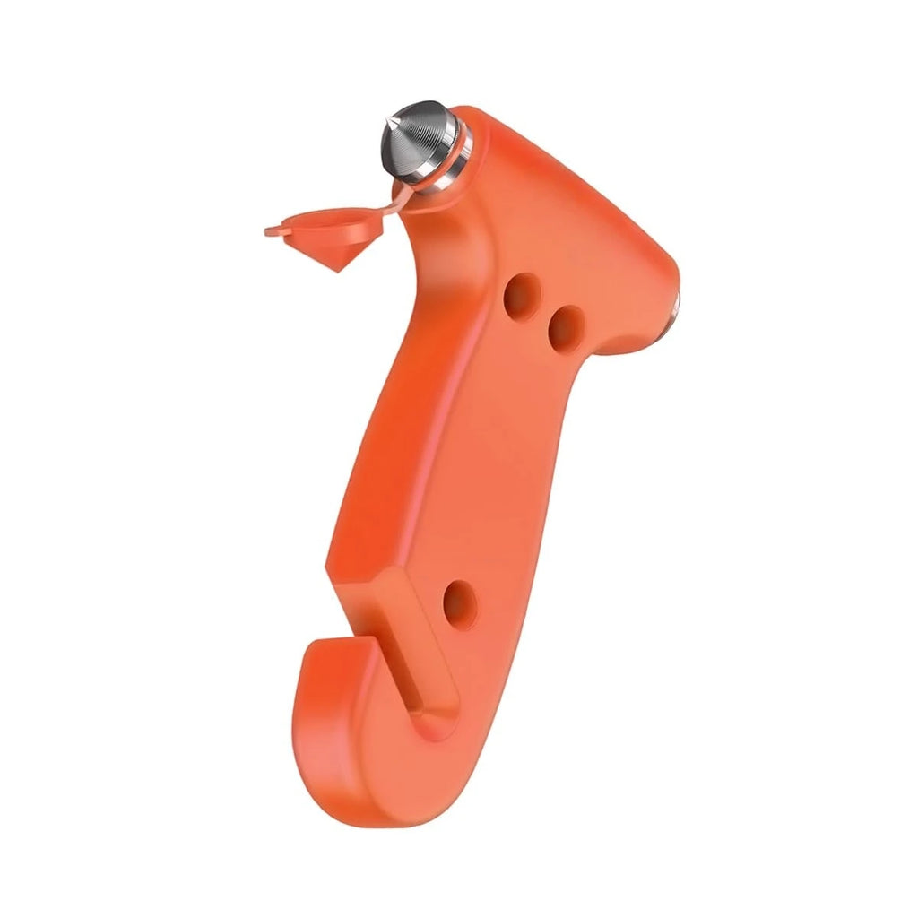 2-in-1 Portable Car Safety Hammer Car Emergency Escape Tool with Window Breaker & Seat Belt Cutter