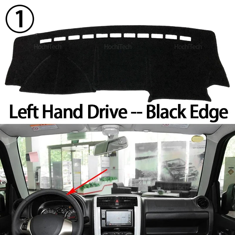 High Quality Car Dashboard Cover Avoid Light Pad Instrument Panel Mat Case Carpets for Suzuki Jimny 1998-2018