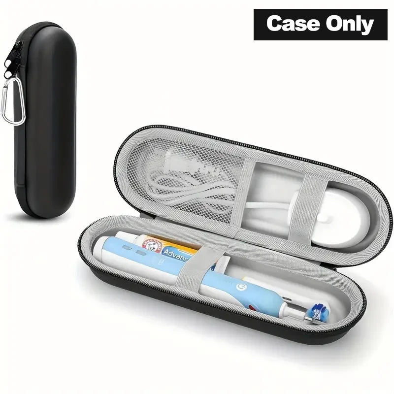 Case for Braun Oral B/Oral-b Pro/Philips Sonicare/Sonic Electric Toothbrush with Accessories Storage, Portable Holder Protective