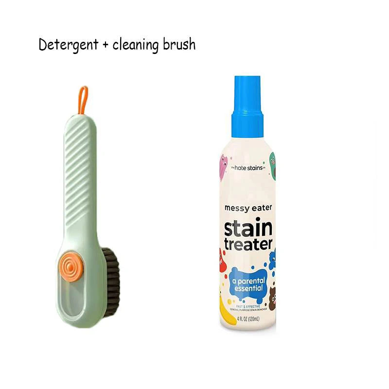 120ml Stain Remover Spray Effective Fabric Yellow Stain Removal  Dust Bleached Decontamination Wash-free Cloth Cleaning Supplies