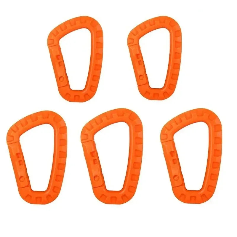 Medium D-Ring Buckle Tactical Carabiner Clips Molle Buckle Hook Backpack Sports Camping Climbing Accessories Outdoor gadget