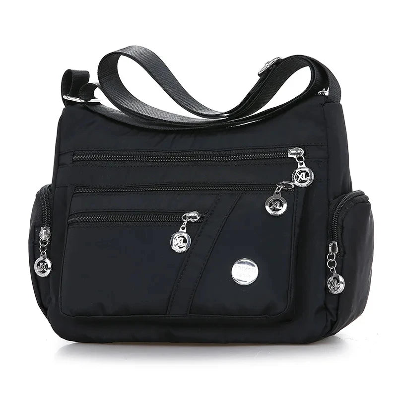 Women Cossbody Bag Waterproof Shoulder Bag Tote Casual Nylon Purse Handbag RFID Lightweight Messenger Bag