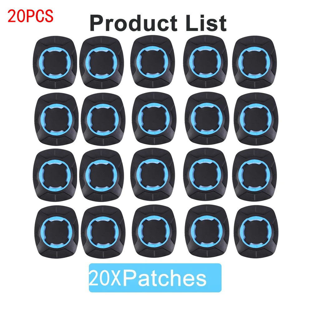 Wholesale 1-50PCS Phone Mount ra Patch Sticker Adhesive Back Super Strong Motorcycle Bicycle Lock Holder Phone Case Riding