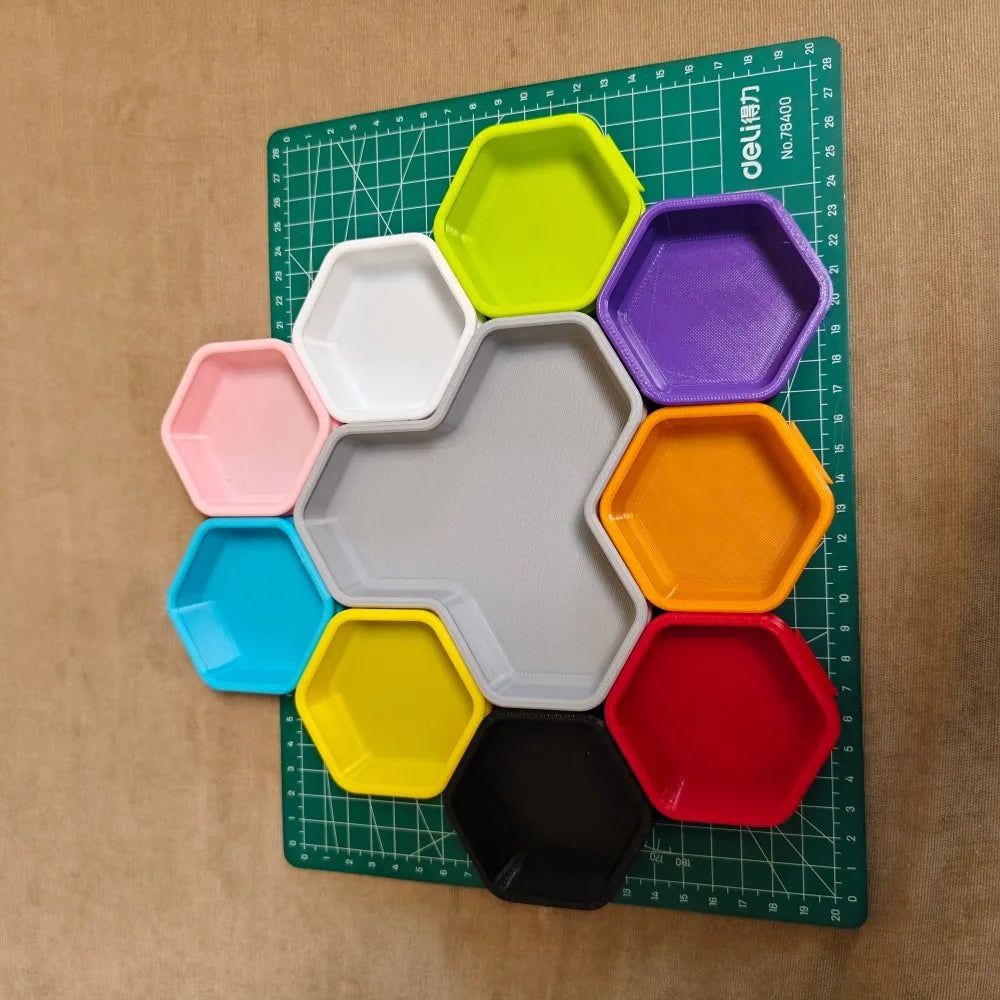 token tray Board game storage box portable board game accessories game props script kill token hex dice box
