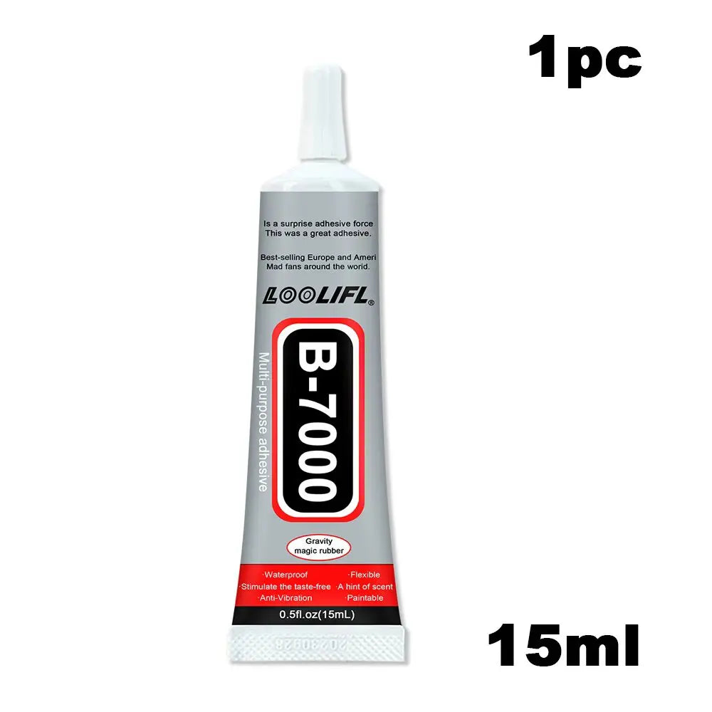 B7000 super glue, handmade DIY, super nail glue, mobile phone repair glue, jewelry glue is transparent, odorless and detachable,