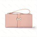 1pc Genuine Leather Blocking Passport Holder Wallet, Multi-Functional Travel Document Organizer with SIM Card Slots