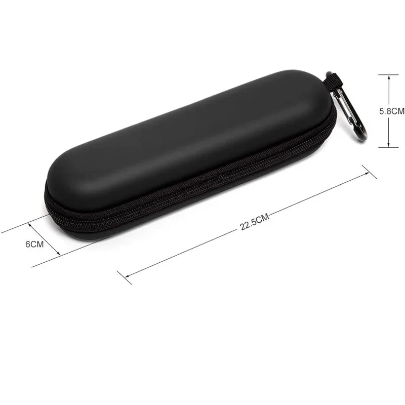EVA Electric Toothbrush Travel Case, Shockproof & Waterproof Storage Organizer with Large Capacity for Brush & Heads
