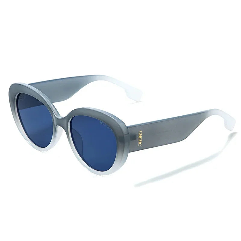 CH Fashion Style Women's Trendy Sunglasses  Multifunctional Sunscreen UV Protection Eyewear Unique Classic Brand Beach Sun Glas