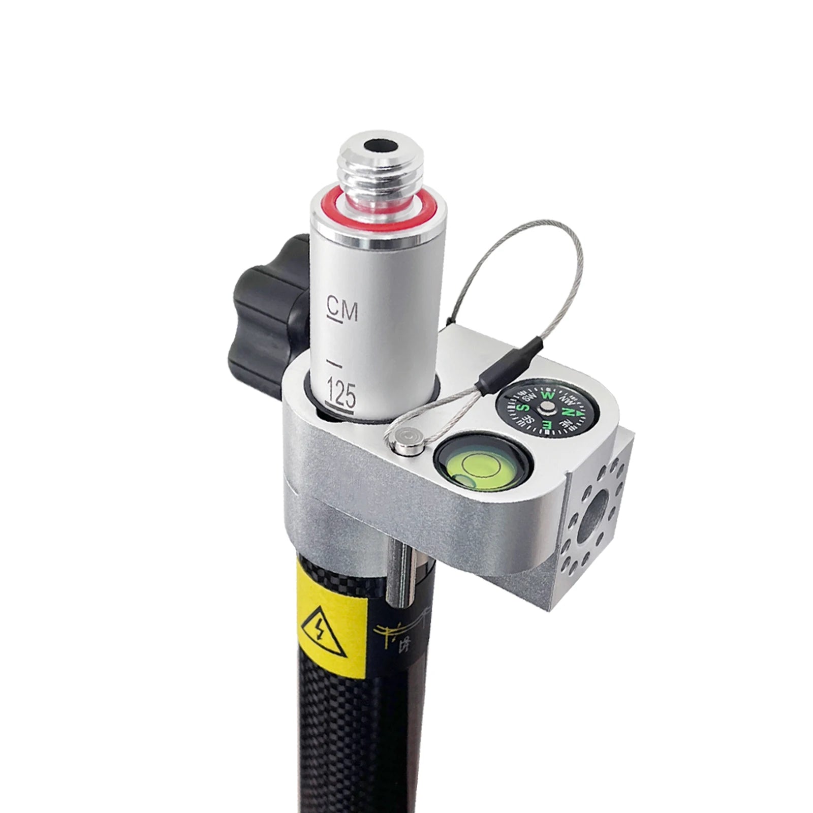 1.25m-2.2m Measuring Rods Universal Highly Accurate,Survey Pole RTK GPS for Surveying ,survey/draw Carbon Fiber texture T88-2