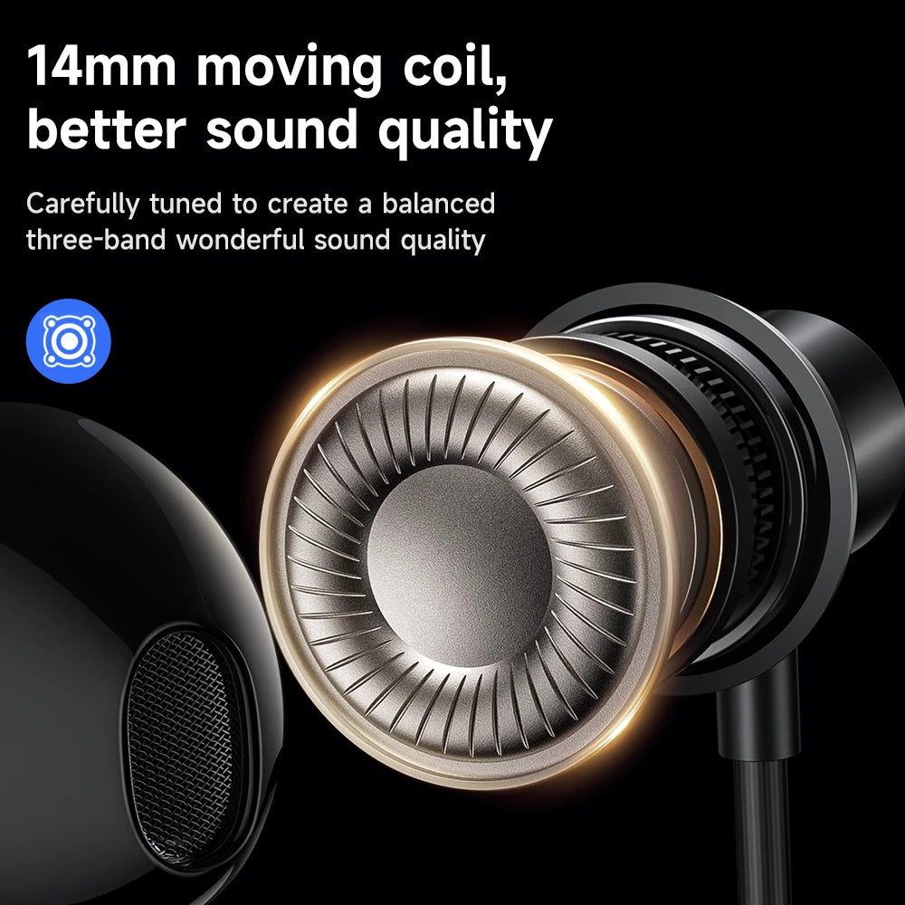 HOCO Comfortable Neckband Wireless Bluetooth 5.4 Earphone 14mm Speaker HiFi Stereo Audio Sports Earbuds Support For Smart Phone